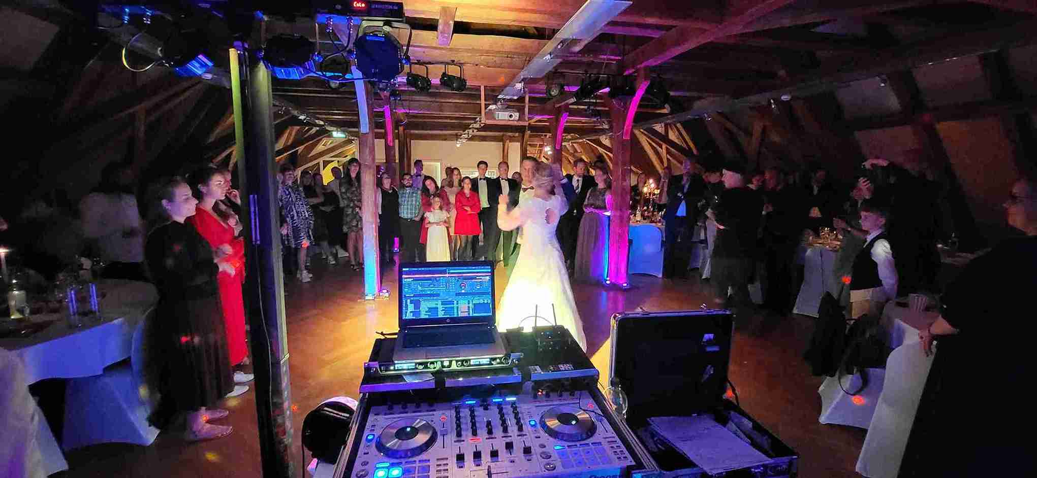 Brautwalzer mit Dj Allgäu im Schloss Amtzell