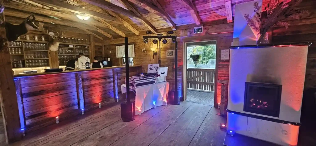 Hochzeit mit Dj Tegernsee für tolle Stimmung.