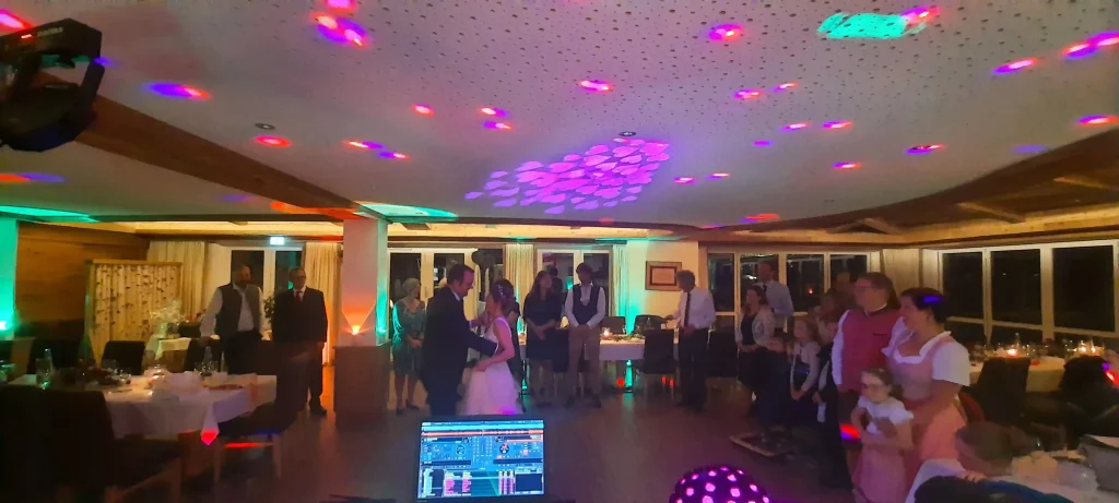 Brautwalzer auf der Hochzeit mit Dj Dany auf Schloss Elmau