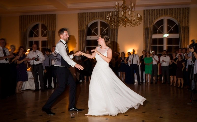 Brautwalzer auf der Hochzeit in Leutkirch