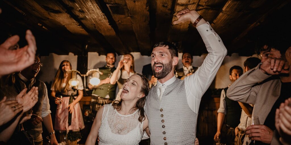Abschlusstanz auf der Hochzeit in Haag an der Amper mit Dj Dany
