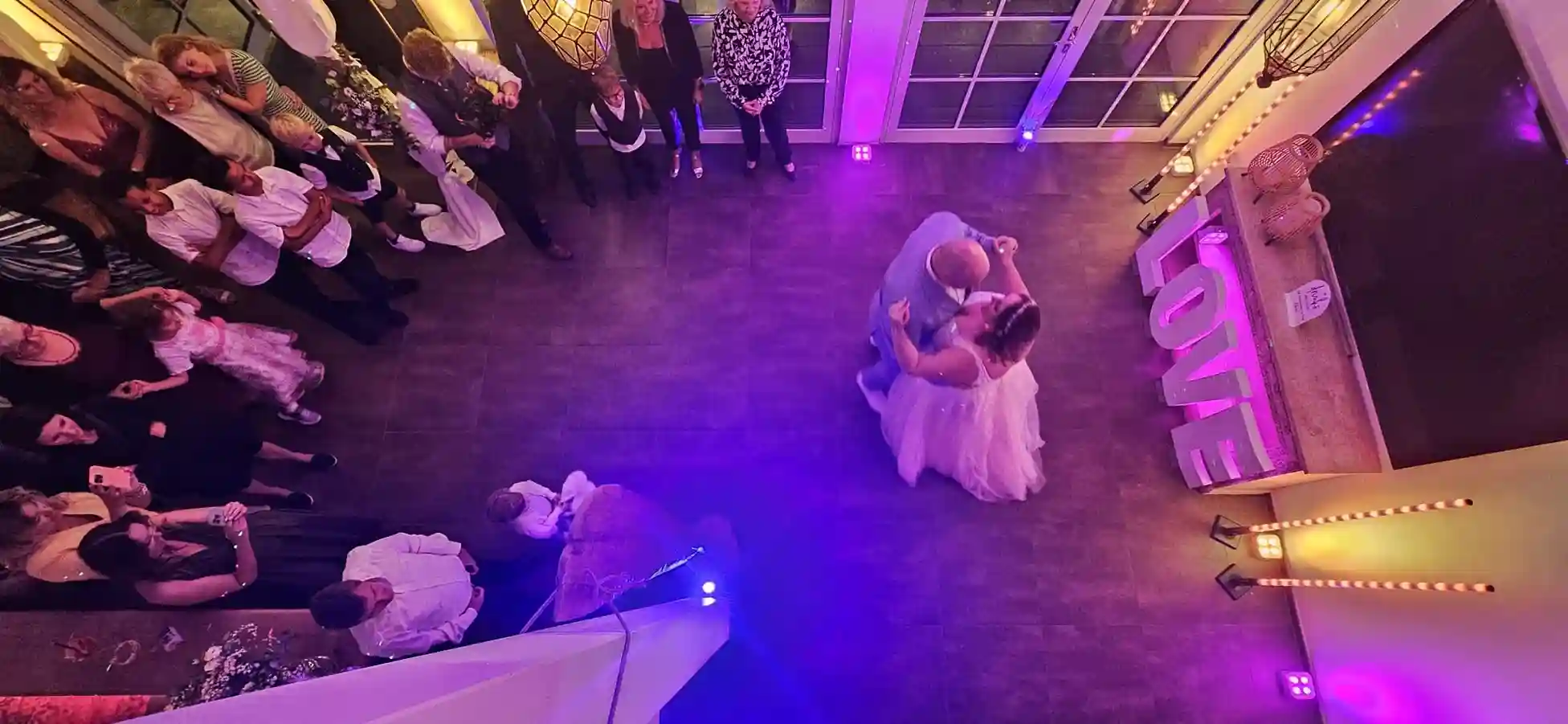 Abschluss der Hochzeit im Seewirts Übersee